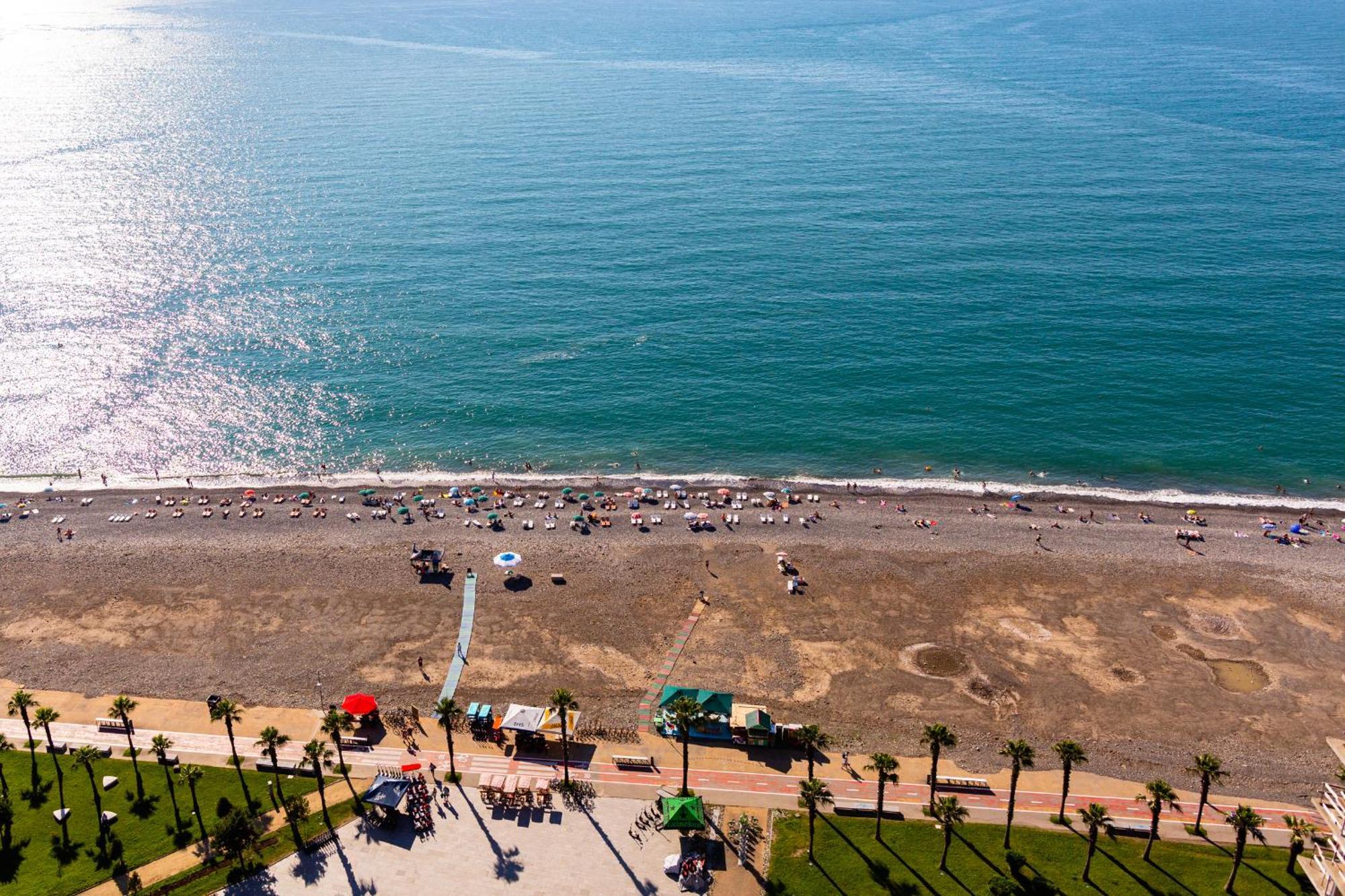 The Spot Apartments - Orbi Beach Tower Batoemi Buitenkant foto